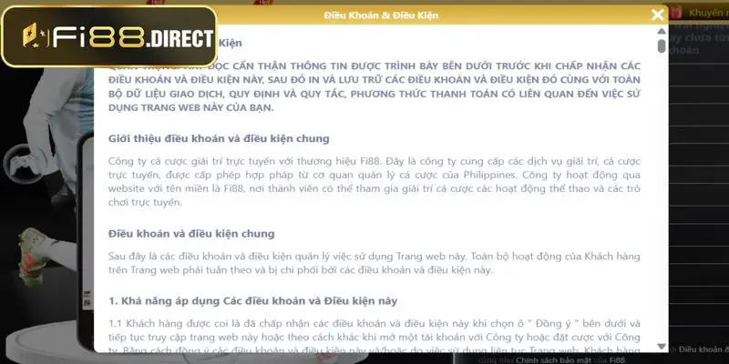 Những điểm cần chú ý trong quá trình đăng ký Fi88